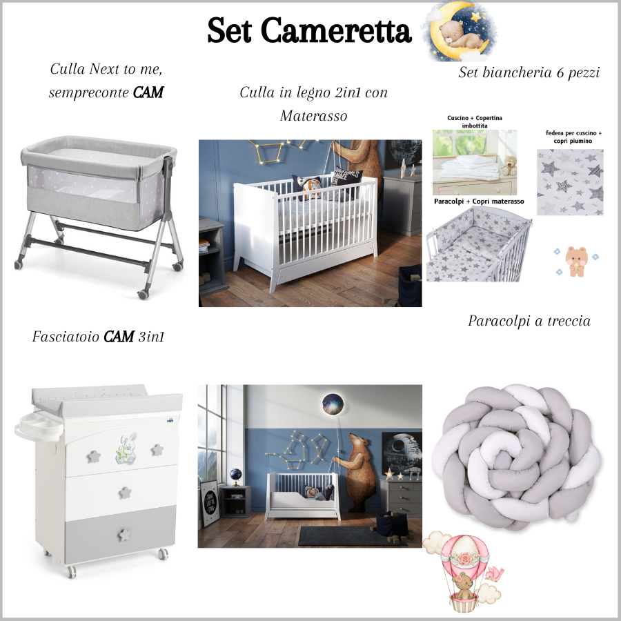 SET CAMERETTA