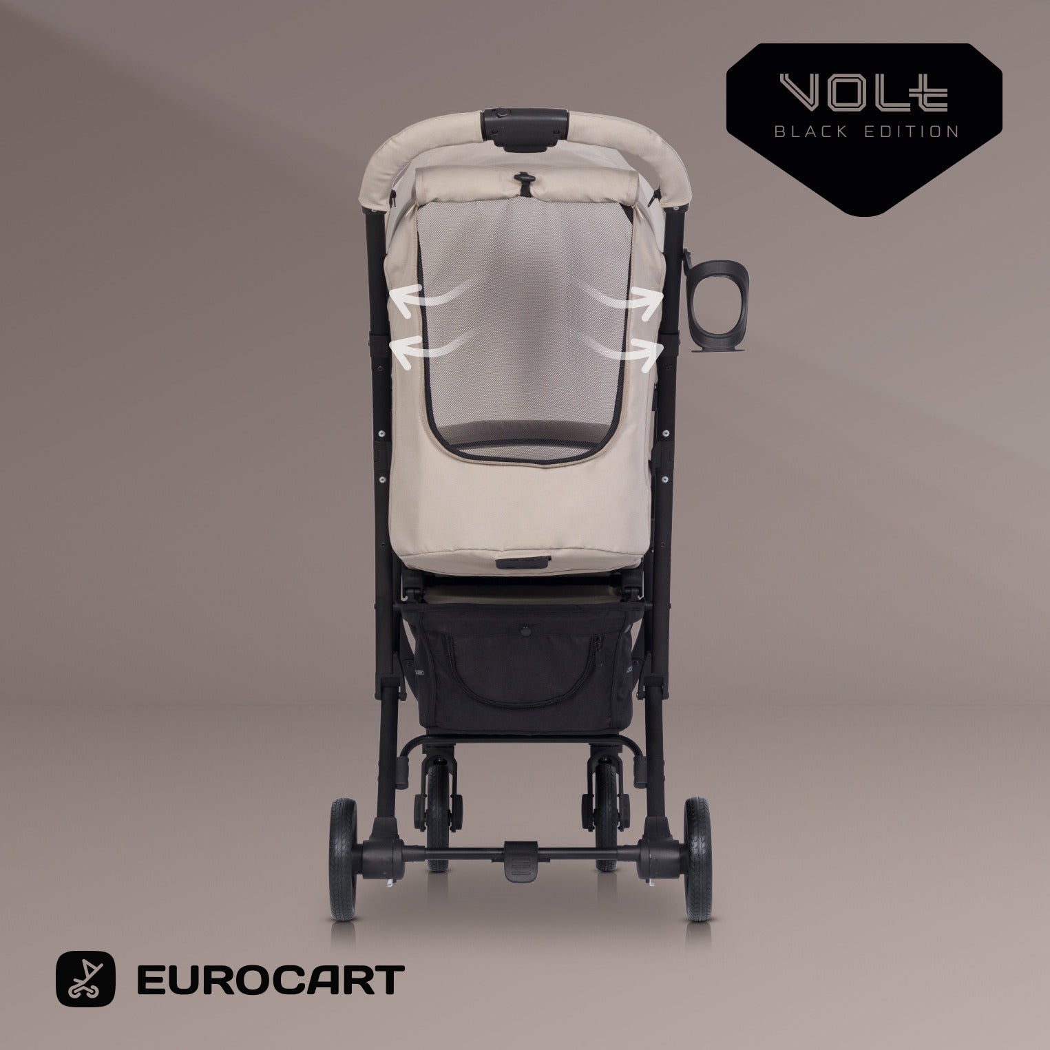 Passeggino Leggero Volt pro Black