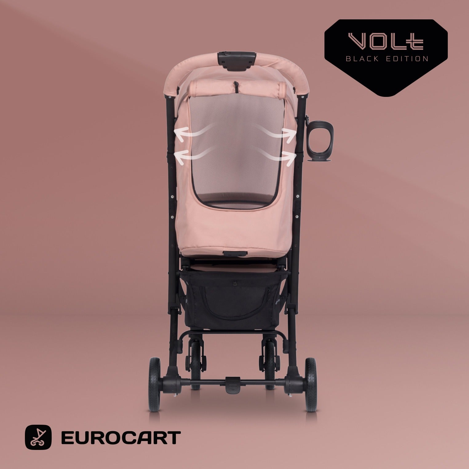 Passeggino Leggero Volt pro Black